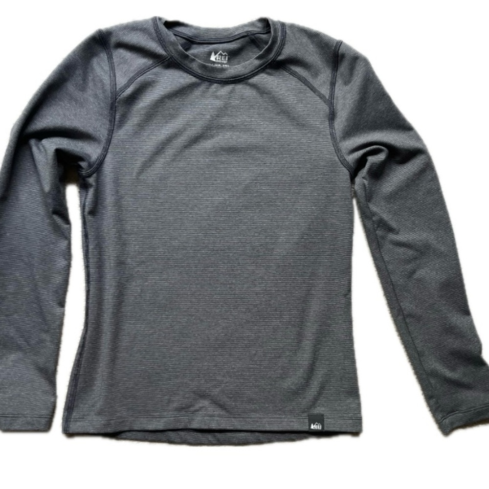 REI Kids Gray Long Sleeve Shirt